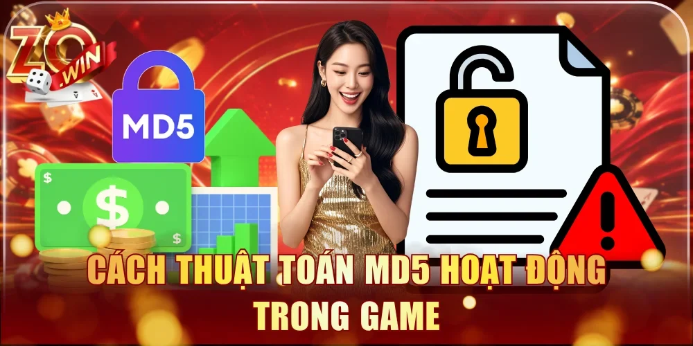 Cách thuật toán MD5 hoạt động trong game