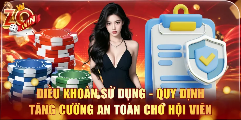 Điều khoản sử dụng - Quy định tăng cường an toàn cho hội viên