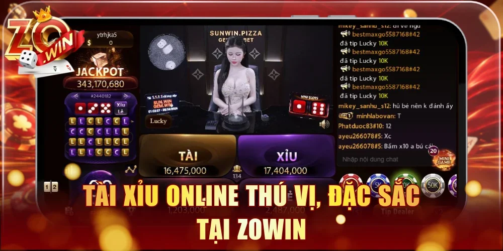 Tài Xỉu online thú vị, đặc sắc tại Zowin