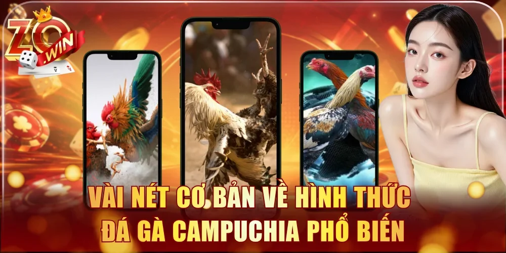 Vài nét cơ bản về hình thức đá gà Campuchia phổ biến